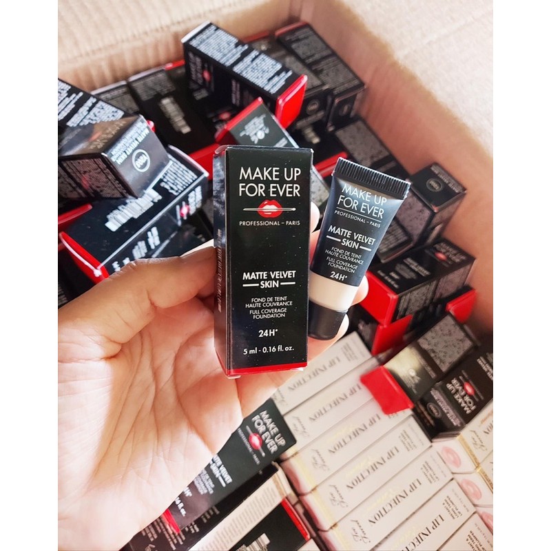 [ Minisize 5ml ] Kem Nền Make Up For Ever Matte Velvet