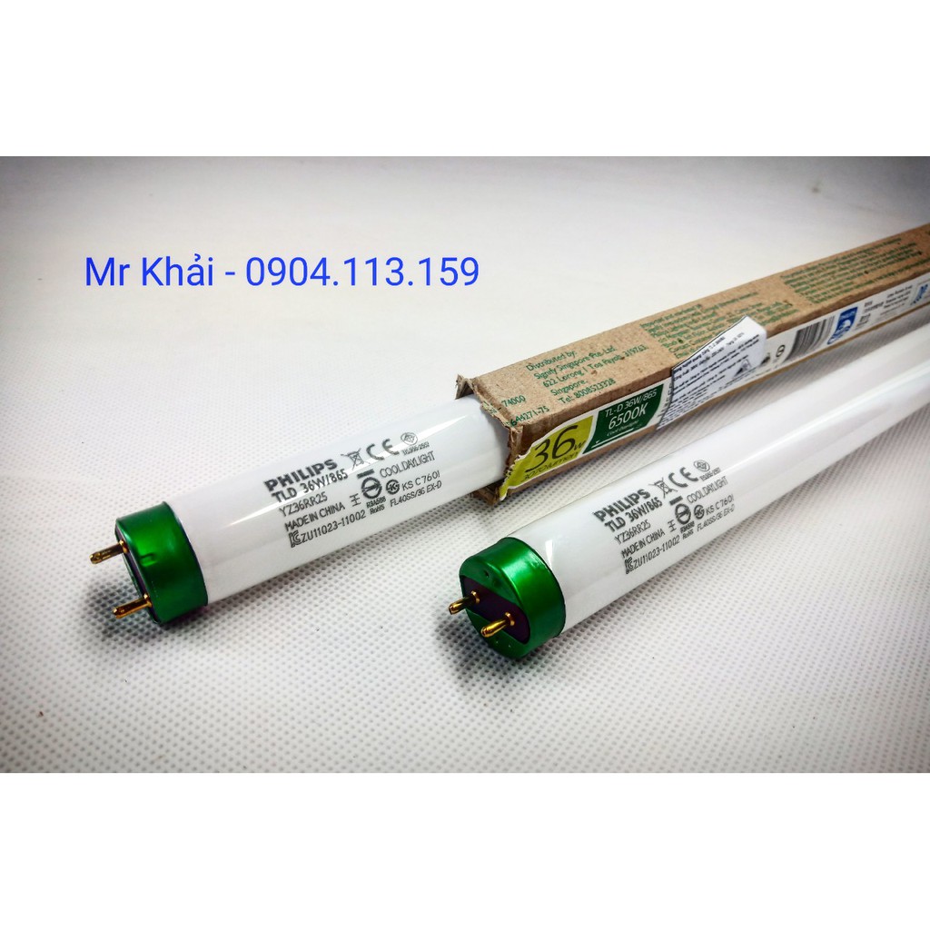(SALE) Combo 10 bóng đèn huỳnh quang Philips TL-D 36W / 865 1.2m