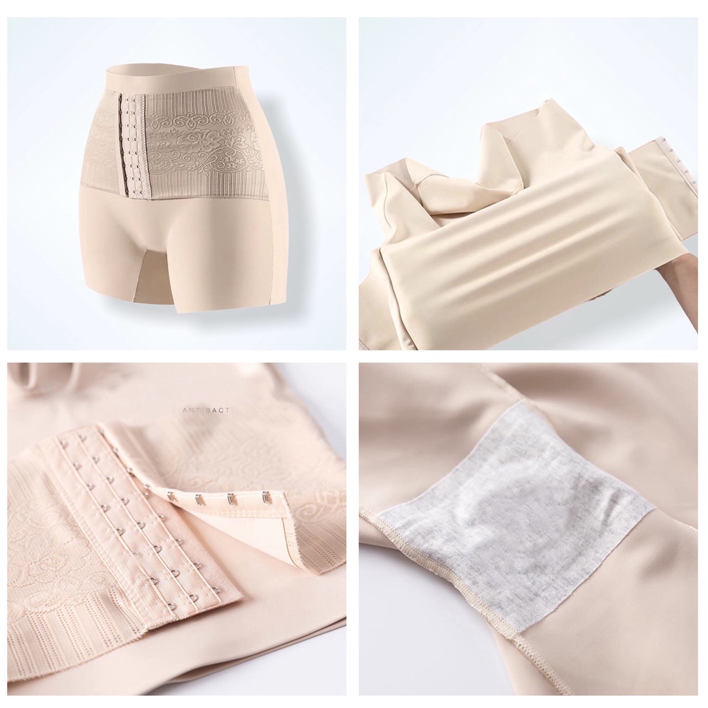 Quần Mặc Trong Váy Gen Bụng Cao Cấp Cài Móc Trước Phối Ren Nâng Mông PINK STORE QL 802 | BigBuy360 - bigbuy360.vn