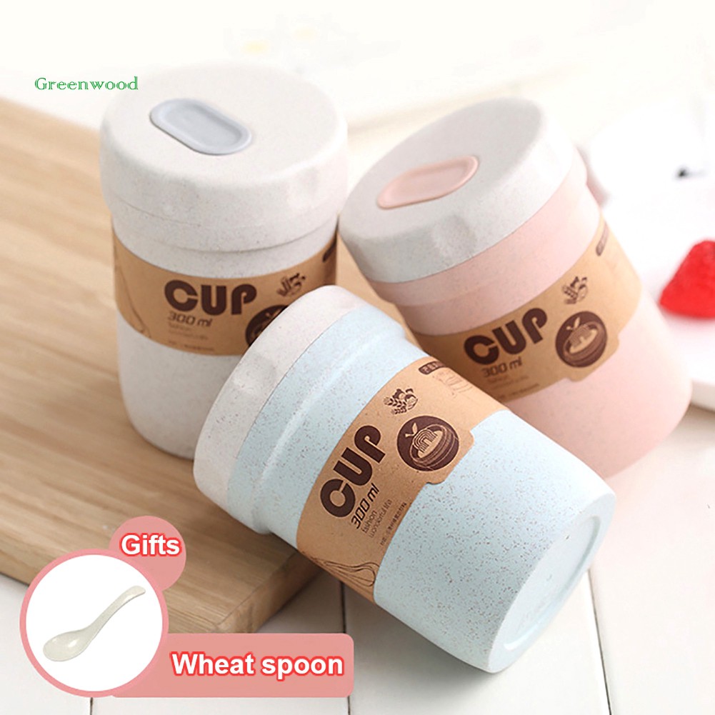 Ly cà phê làm từ lúa mì 300ml thiết kế chất lượng cao