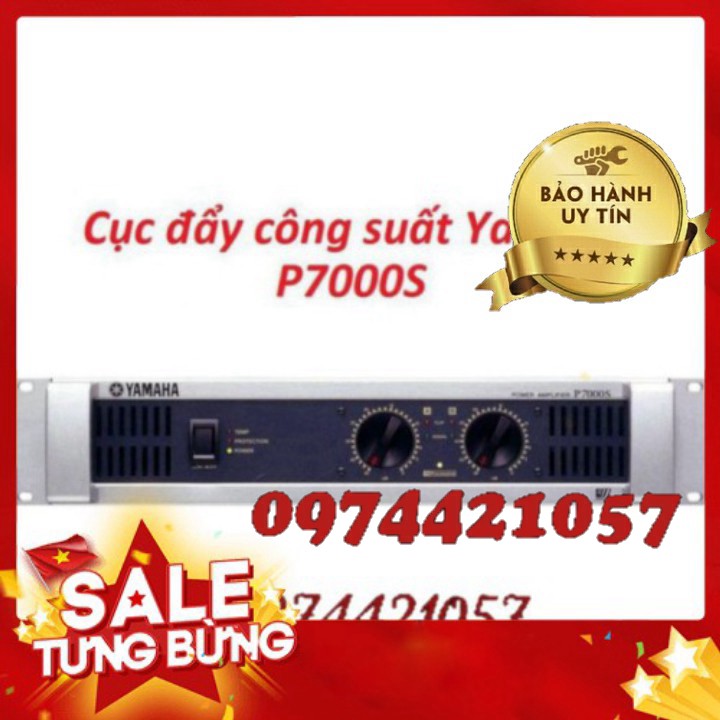 Cục đẩy công suất Yamaha P7000S cao cấp, chuyên dùng cho dàn âm thanh sân khấu, phòng karaoke