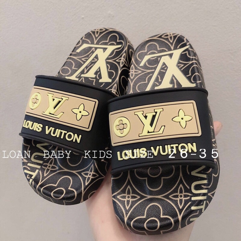 Dép lê L.V cho bé gái, bé trai hàng quảng châu loại 1
