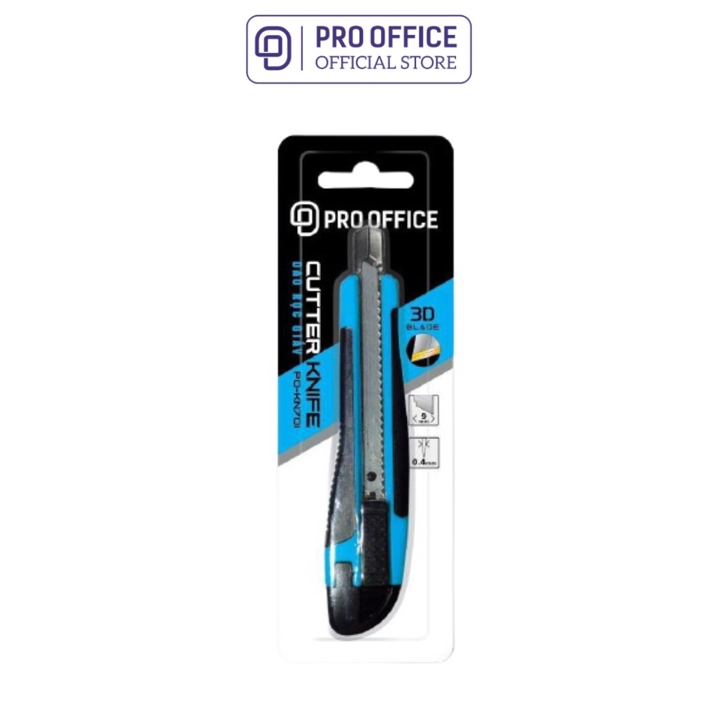 Dao Rọc Giấy PRO OFFICE Chất Liệu Cao Cấp, Không Gỉ, An Toàn Sử Dụng PO-KN701/702/801