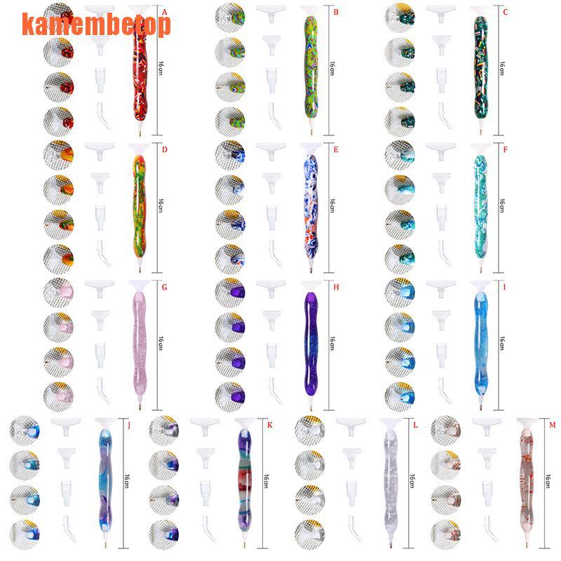 Bút Thêu Tranh Chữ Thập Đính Hạt Nhựa Resin