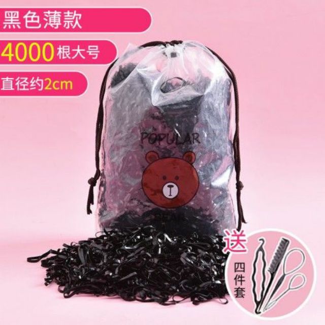 dây chun buộc tóc