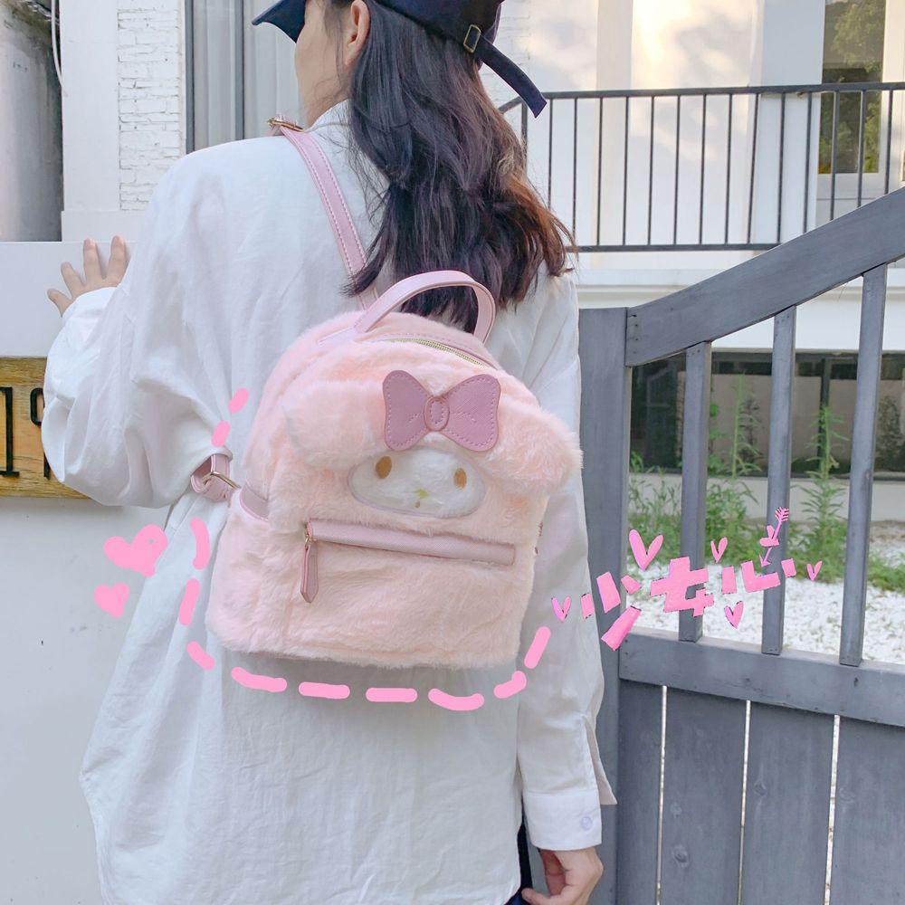 Ba Lô Hình Cinnamoroll Hoạt Hình Nhồi Bông Đáng Yêu