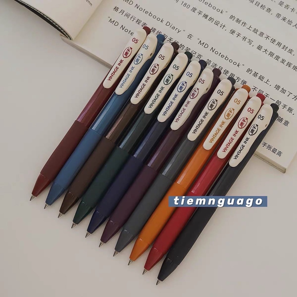 [Mã SKAMLTSM9 giảm 10% đơn 99K] Bút gel DS Vintage Color