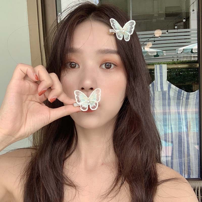 Trâm cài tóc hình bươm bướm độc đáo xinh xắn