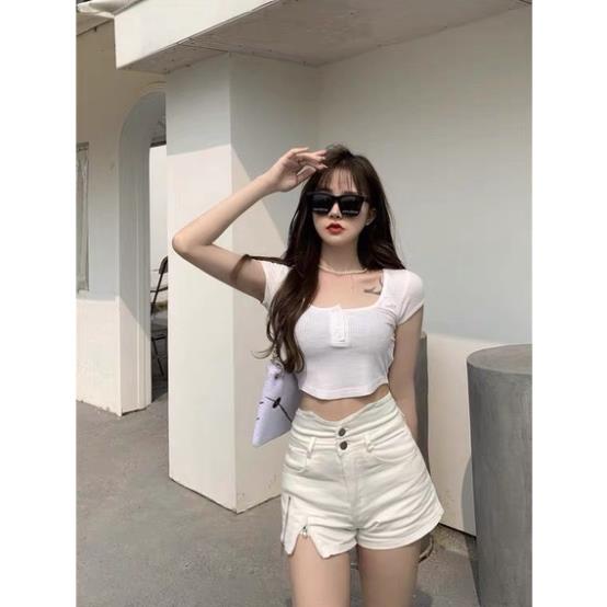 HCM️⚡Short kaki có rách khóa kéo mã: JG_9999