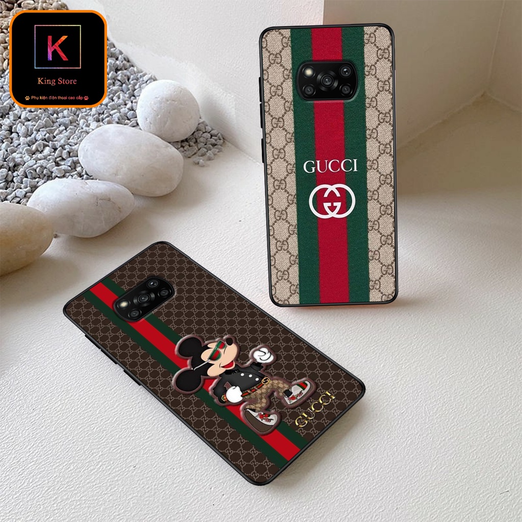 Ốp lưng Poco M3 - Poco X3 - Poco X3 Pro - Ốp in hình GÜÇÇÏ - lưng nhám viền TPU cao cấp