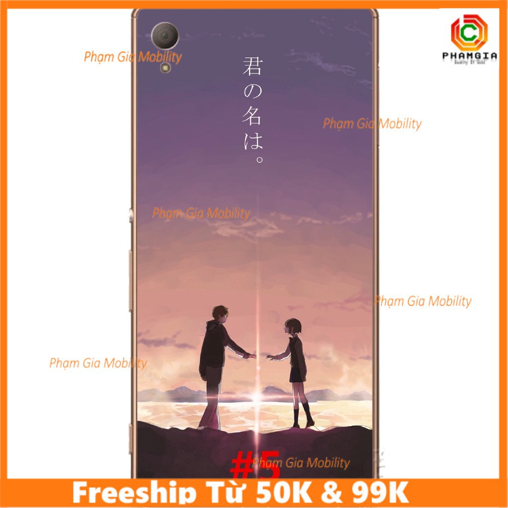 Ốp lưng in hình đẹp, hoạ tiết hoạt hình dành cho điện thoại Sony Z5 z5 plus Z5 premium Z4 Z3 Z2 Z1