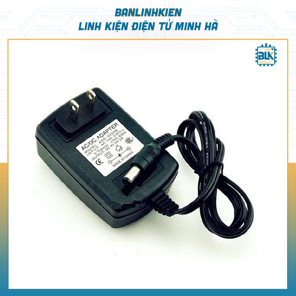 Nguồn Adapter 9V2A DC5.5x2.1MM