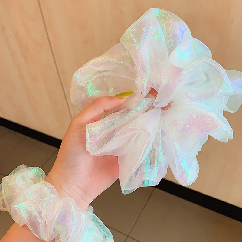 Dây Cột Tóc Vải Thun Co Giãn Thời Trang Hàn Quốc