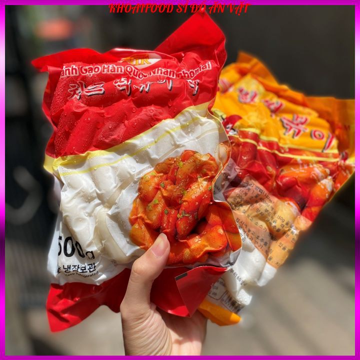 TOKBOKKI PHÔ MAI - BÁNH GẠO NHÂN PHÔ MAI HÀN QUỐC ĂN LIỀN 500G | BigBuy360 - bigbuy360.vn