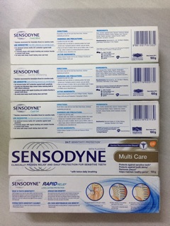 KEM ĐÁNH RĂNG SENSODYNE 100g ( đủ loại )