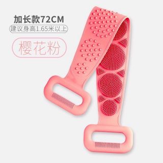 ( XẢ KHO) Dụng cụ kì cọ lưng silicon