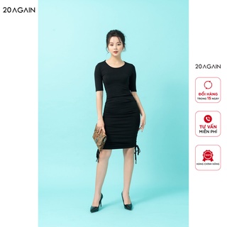Đầm ôm nhún hai bên sườn 20again dow0969