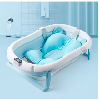 CHẬU TẮM GẤP GỌN CHO BÉ KÈM PHAO LOẠI TO CAO CẤP