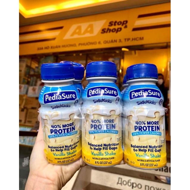 SỮA PROTEIN PEDIASURE MỸ 237ML BÉ 2 TUỔI