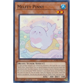 Thẻ bài yugioh melffy pinny - pote-en023 - common 1st edition