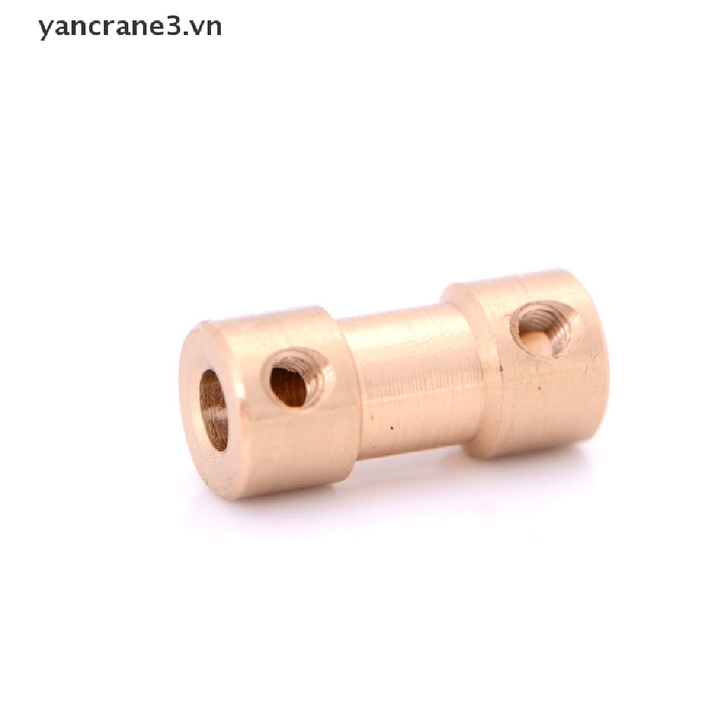 {Home} New 2/3/3.17/4/5mm Motor Copper Shaft Coupling Coupler Connector Sleeve Adapter {yancrane3.vn}