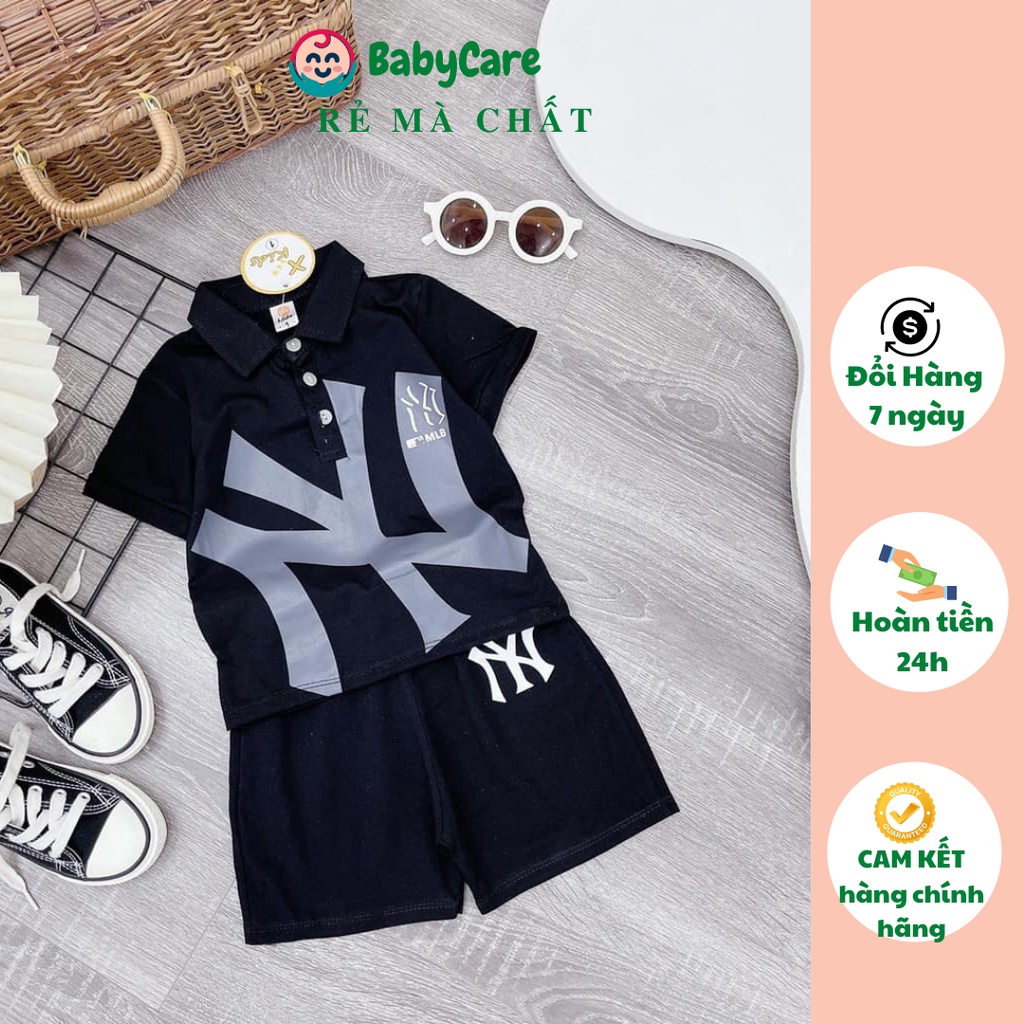 [Big size 20-40kg]Bộ cộc tay bé trai/ Bộ cộc NY cao cấp cho bé trai từ 5-40kg hàng cotton tàu cao cấp