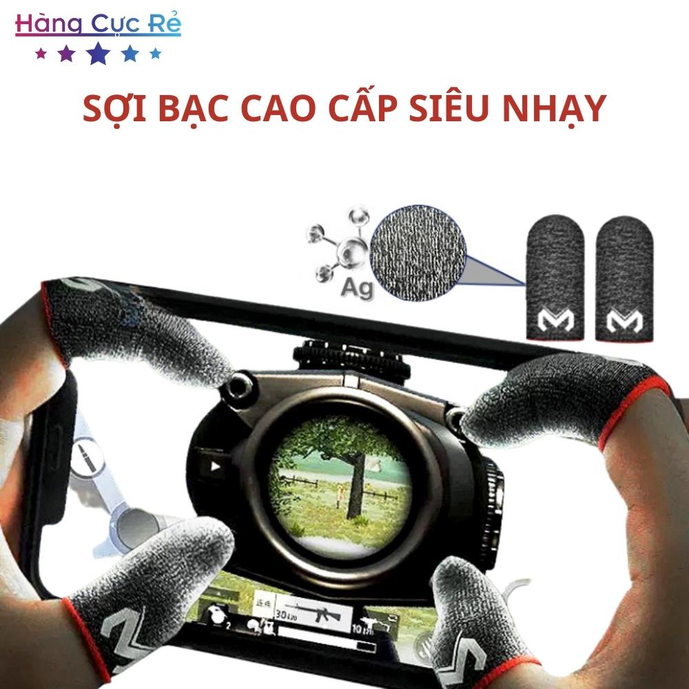 Găng tay chơi gem xịn MEMO, chống mồ hôi, chơi ff cảm ứng điện thoại - Shop Hàng Cực Rẻ