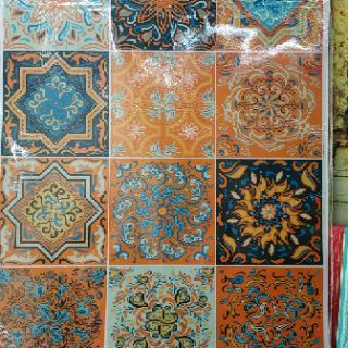 DECAL GẠCH BÔNG HOA VĂN HỌA TIẾT
