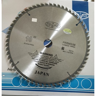 Lưỡi cưa gỗ covina 255mm 60 răng