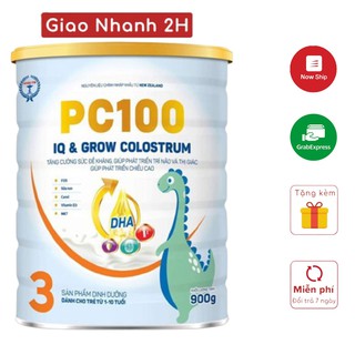 Sữa Bột PC100 IQ & GROW Colostrum 900gr