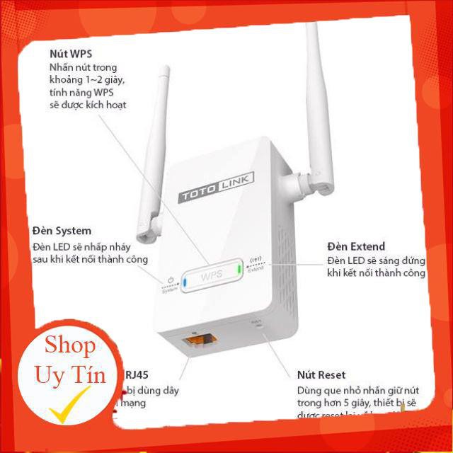 [Được xem hàng] Kích wifi Totolink EX200 - Màu trắng - Chính hãng - Bảo hành 36 tháng [Lỗi 1 đổi 1] | BigBuy360 - bigbuy360.vn