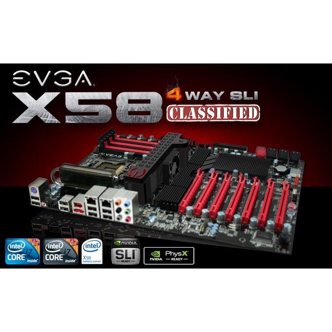 Chặn main EVGA X58 CLASSIFIED