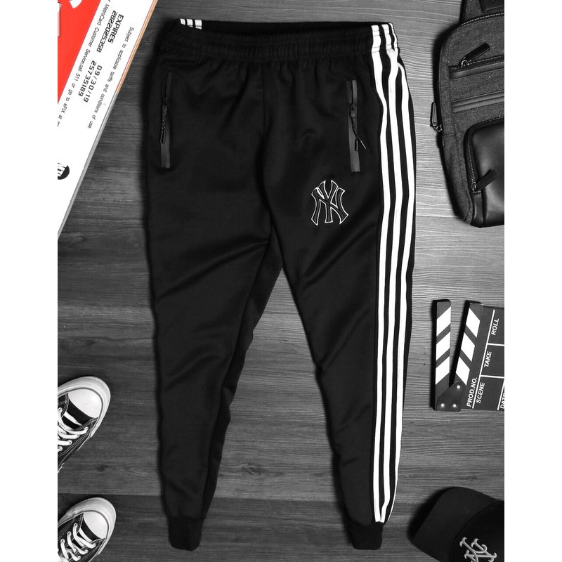 [Jogger] co giãn 100%- 3 sọc - dây khóa chắc chắn - cam kết đổi trả 100%