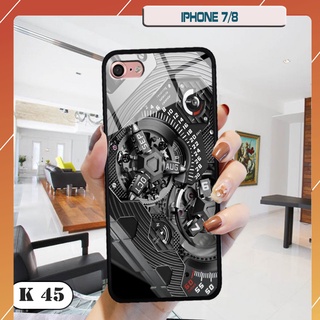 Ốp lưng kính cường lực cho điện thoại iPhone 7/ 8