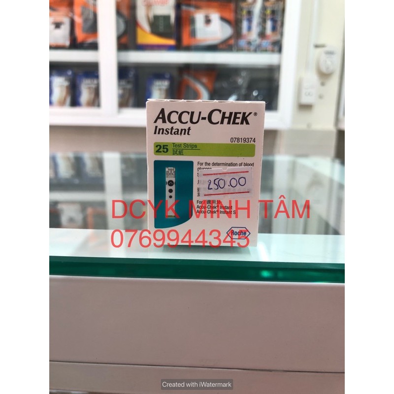 Que thử đường huyết Accu-Chek Instant (25/50que)