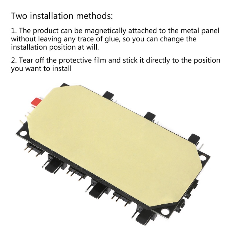 Bộ điều khiển từ xa PWM & ARGB 8 cổng 12V 4Pin 5Pin không dây IR 5V 3Pin