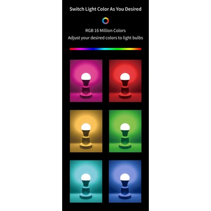 Tuya Tích Điện Thông Minh Wifi Bluetooth Bóng Đèn Sáng Mờ RGBW Bóng Đèn Đổi Màu 10W E27 Alexa/Google/Thông Minh cuộc Sống