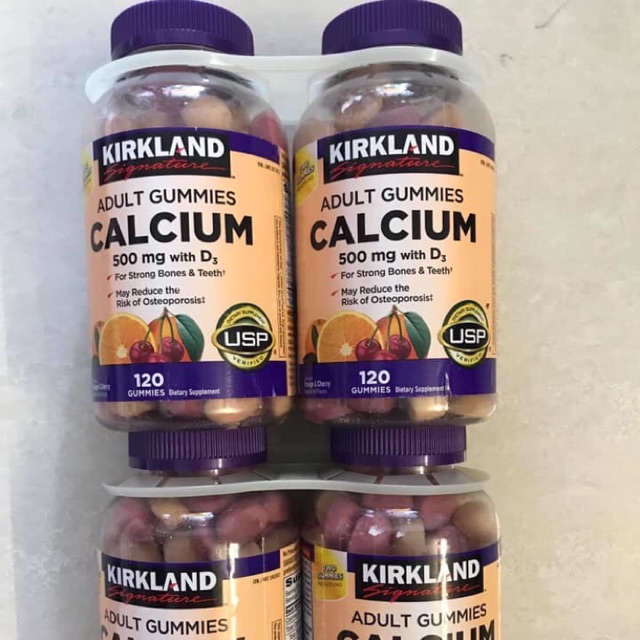 kẹo dẻo calcium của kirkland