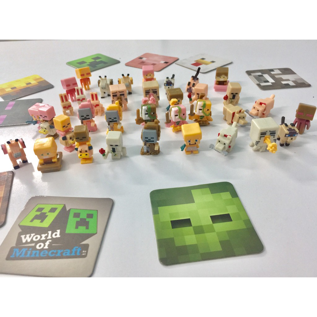 [Mẫu hot] Bộ 36 nhân vật mô hình mini figure Minecraft mẫu 4 cực đẹp