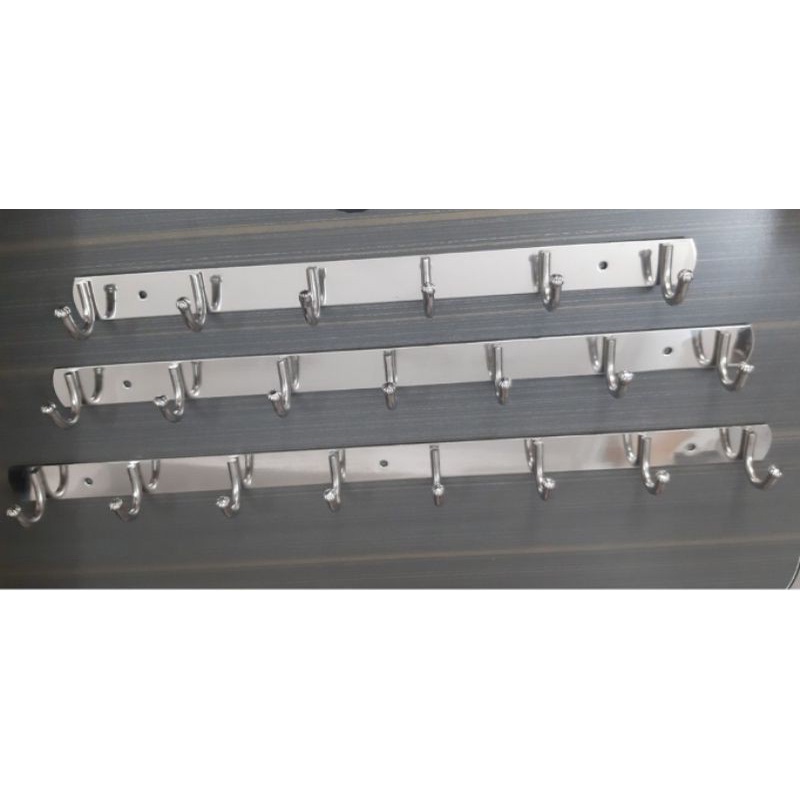 Móc treo đồ, quần áo INOX 100% 6, 7, 8, 9, 10, 11 móc TT-004