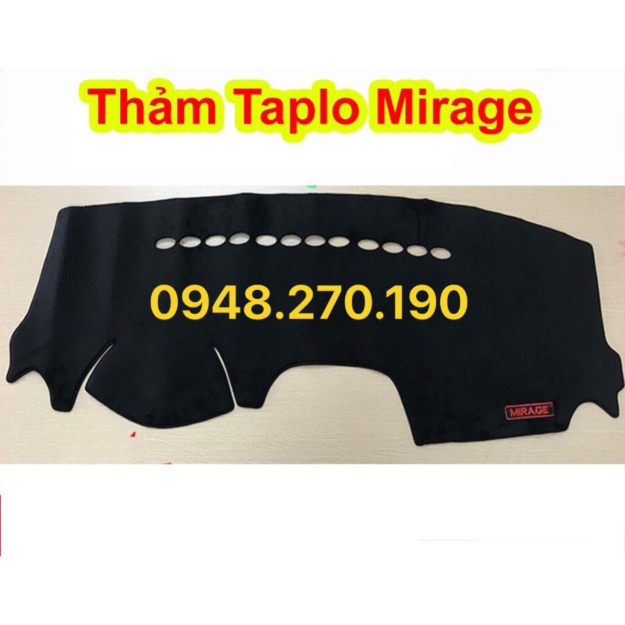 Thảm Taplo Nhung Lông Cừu Xe Mitsu Mirage