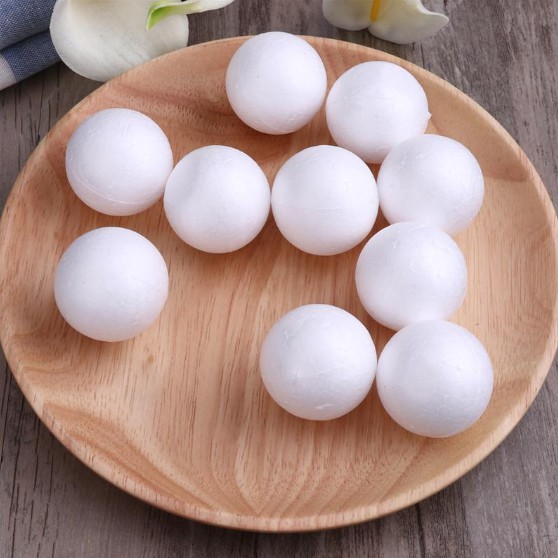 Xốp tròn trang trí size 2,7-6,9cm