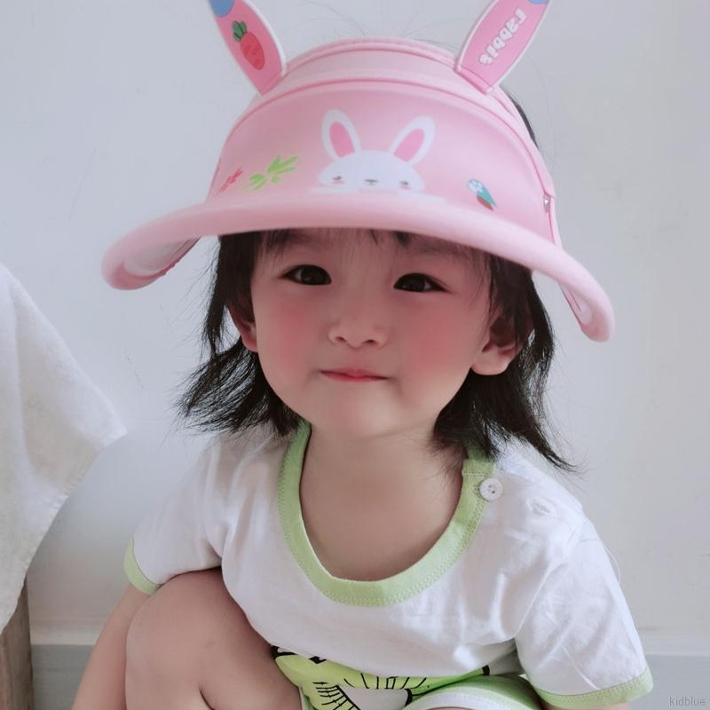 Mũ Lưỡi Trai Hở Đầu Họa Tiết Hoạt Hình Cho Bé