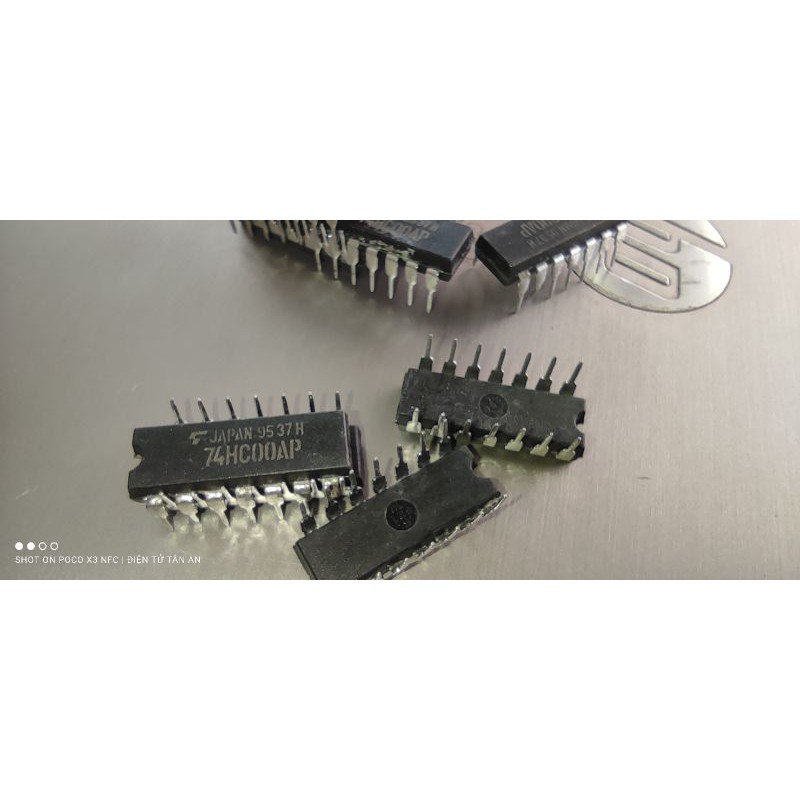 IC 74HC00AP CHẤT LƯỢNG CAO  | Số lượng 01 con