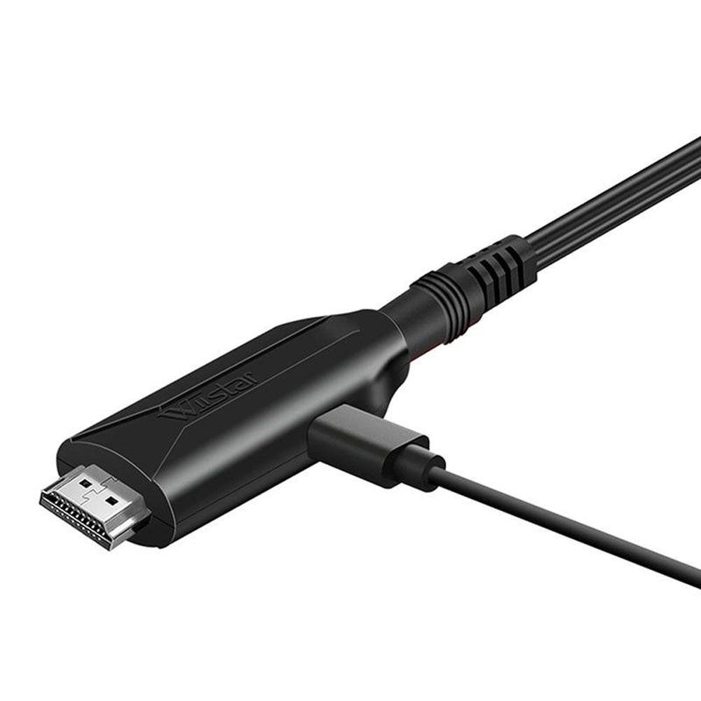 Cáp Chuyển Đổi Âm Thanh Kỹ Thuật Số Từ Scart Sang HDMI NTSC Chất Lượng Cao