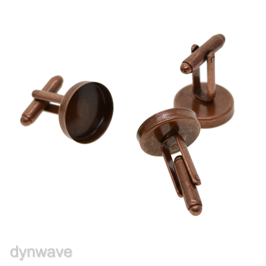 Set 10 Khuy Măng Sét 16mm Làm Trang Sức DIY