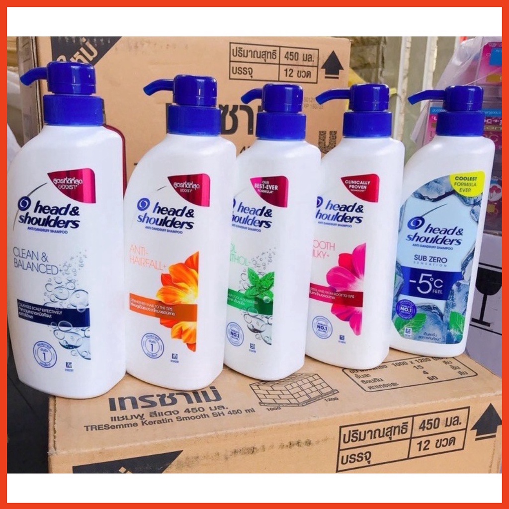 Dầu Gội Head&Shoulders Thái 370ml