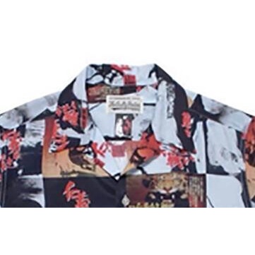 Áo Thun Tay Ngắn In Hình WACKO MARIA Plus Size Cho Nam Và Nữ