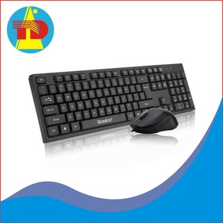 Bộ Bàn Phím Chuột Máy Tính Bosston D5200 (D5300) - Chuột cảm biến quang học - Thái Dương Shop