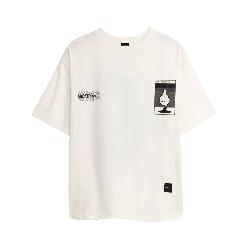 Áo thun Bad Choices form rộng cotton thoáng mát ver MICKEY Vol.02